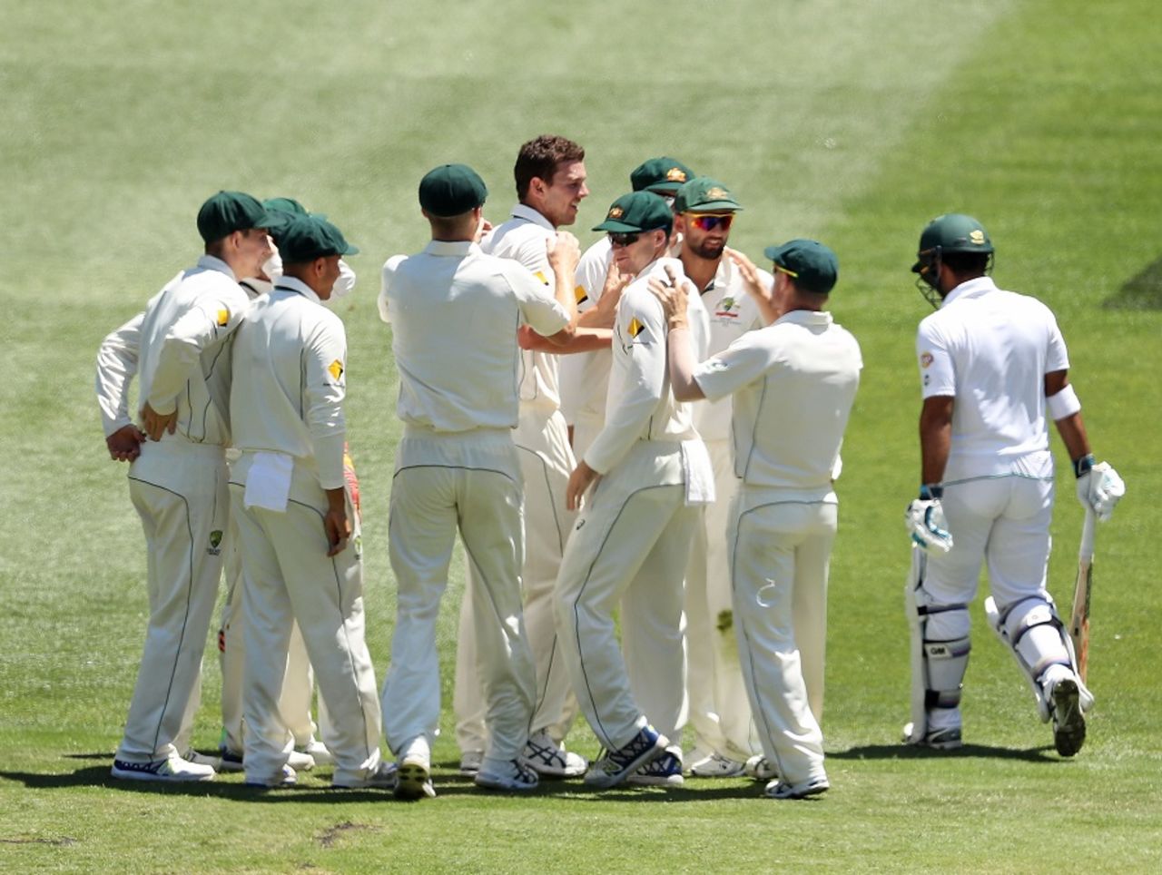 Josh Hazlewood removed Sami Aslam early, Australia v Pakistan, 2nd Test, 5th day, Melbourne, December 30, 2016