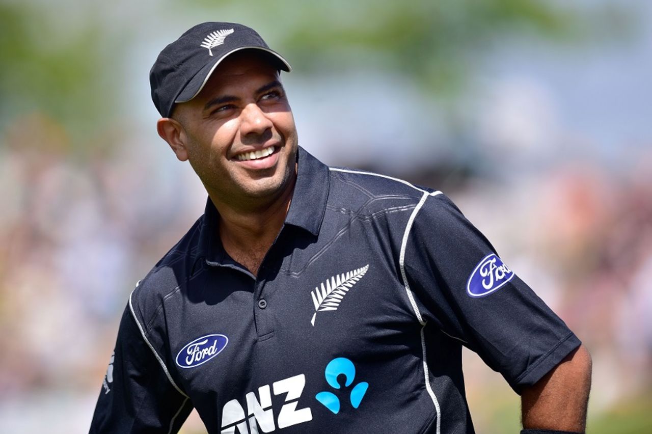 He's back: Jeetan Patel returned to the New Zealand ODI team after more than seven years, New Zealand v Bangladesh, 3rd ODI, Nelson, December 31, 2016