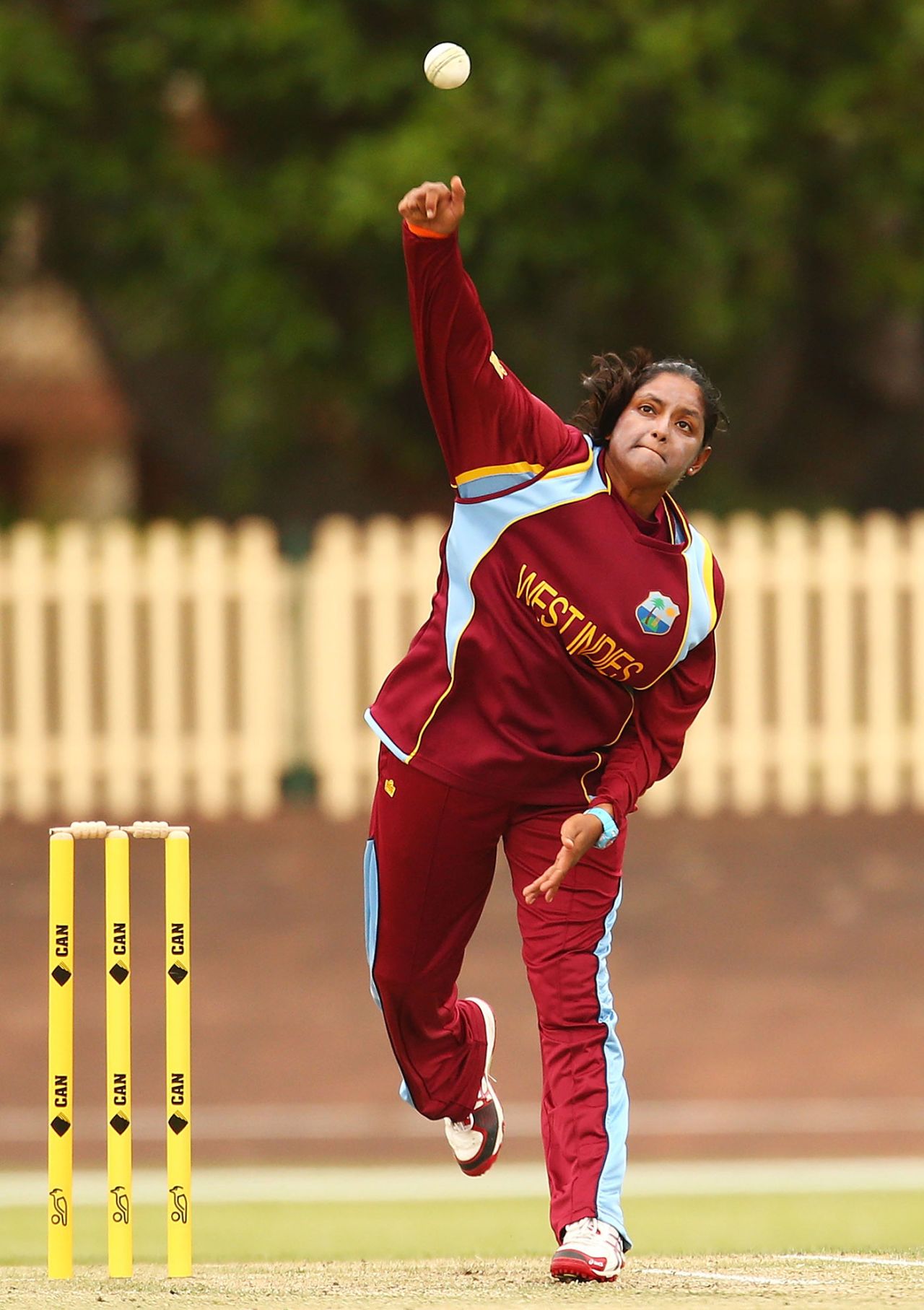 Anisa Mohammed took two wickets, Australia v West Indies, ICC Women's Championship, Sydney, November 11, 2014