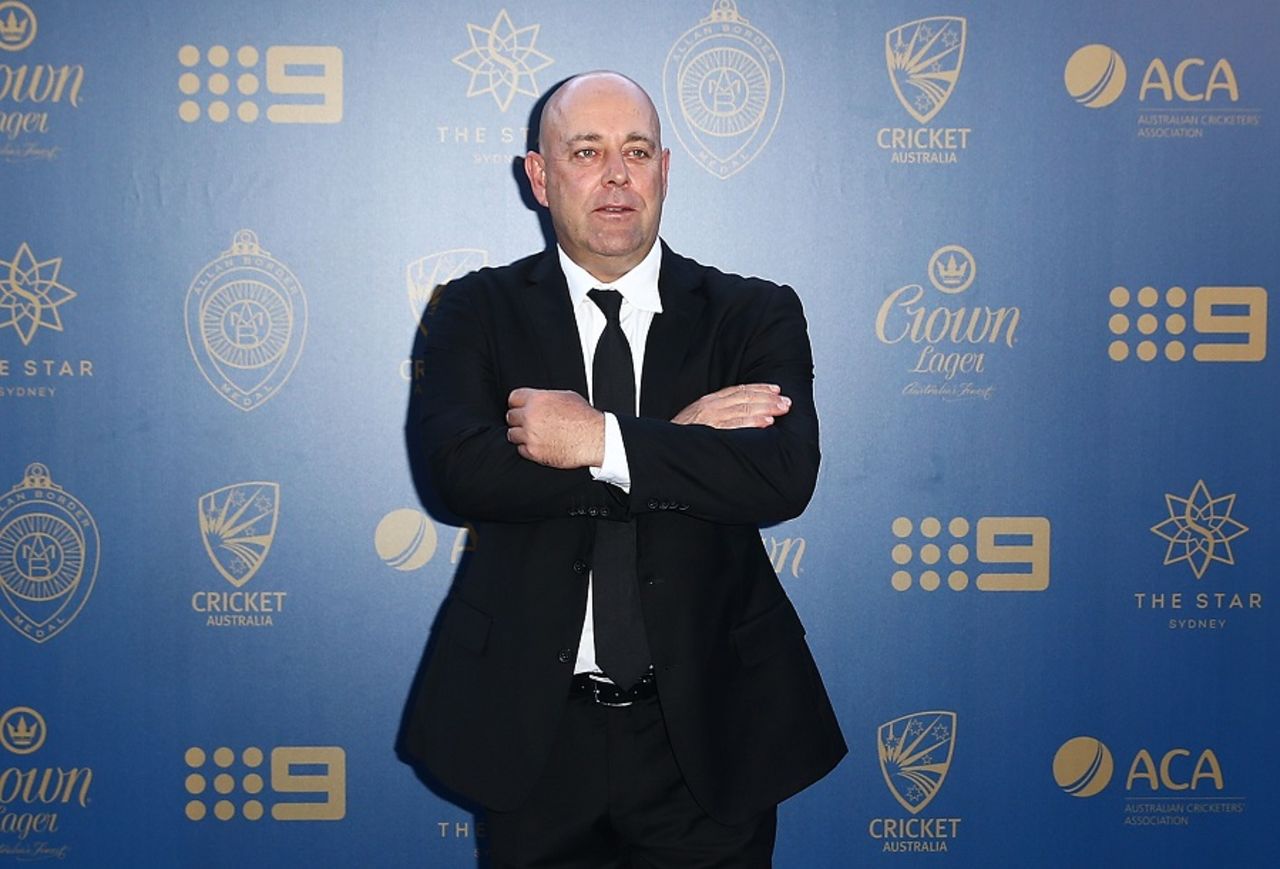 Darren Lehmann strikes a pose, Sydney, January 23, 2017