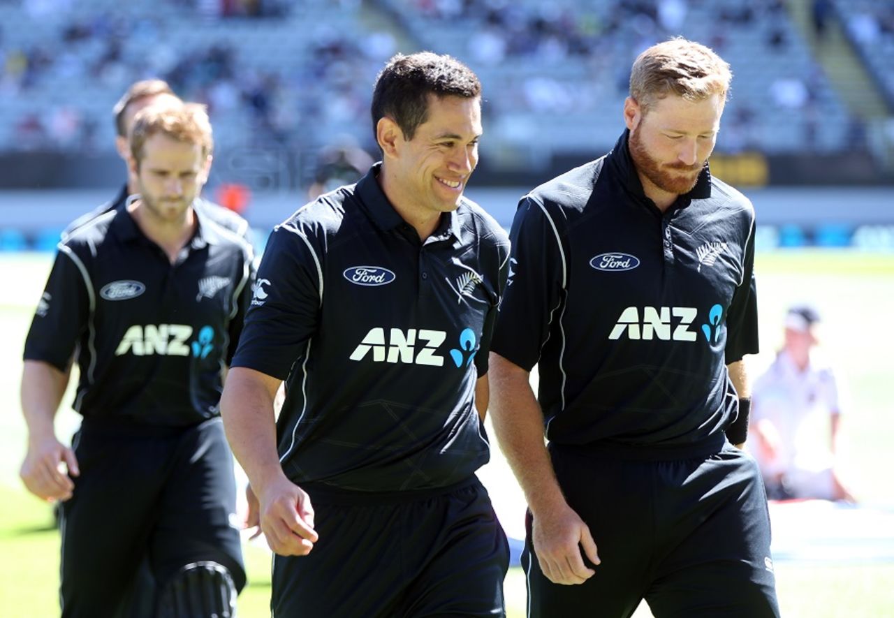 Ross Taylor and Martin Guptill returned to New Zealand's ODI team, New Zealand v Australia, 1st ODI, Auckland, January 30, 2017