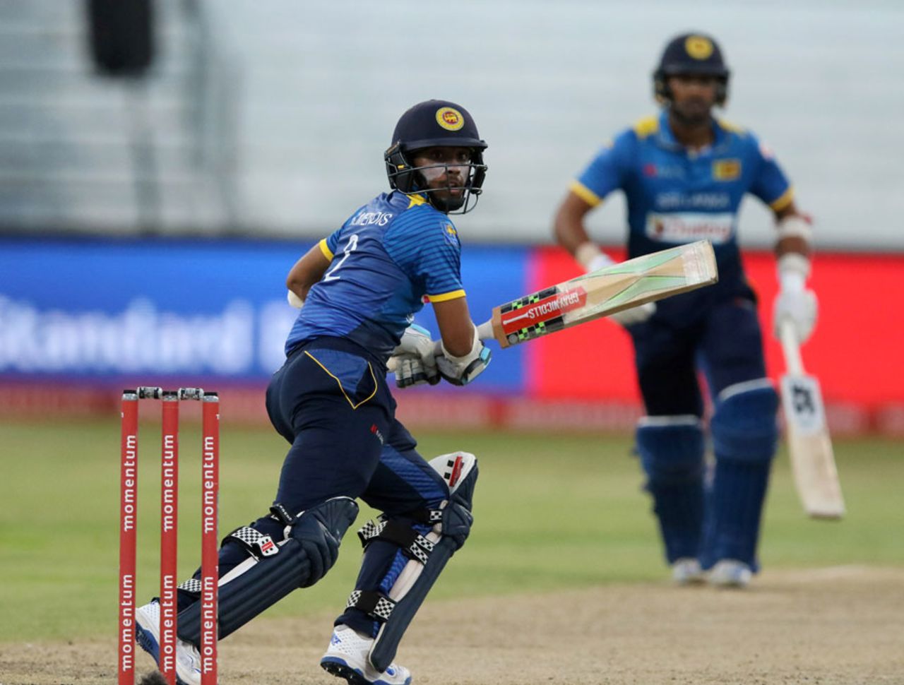Kusal Mendis managed three boundaries in his 20, South Africa v Sri Lanka, 2nd ODI, Durban, February 1, 2017