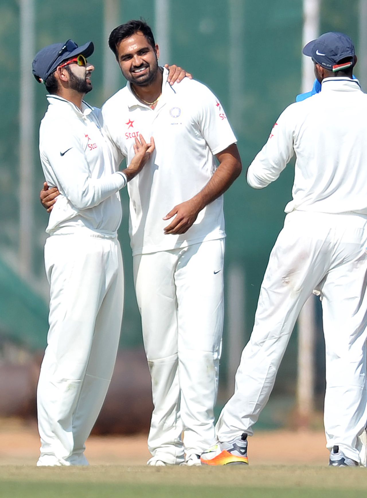 Aniket Choudhary took 4 for 26 on the first day, India A v Bangladesh, Tour match, 1st day, Hyderabad, February 5, 2017