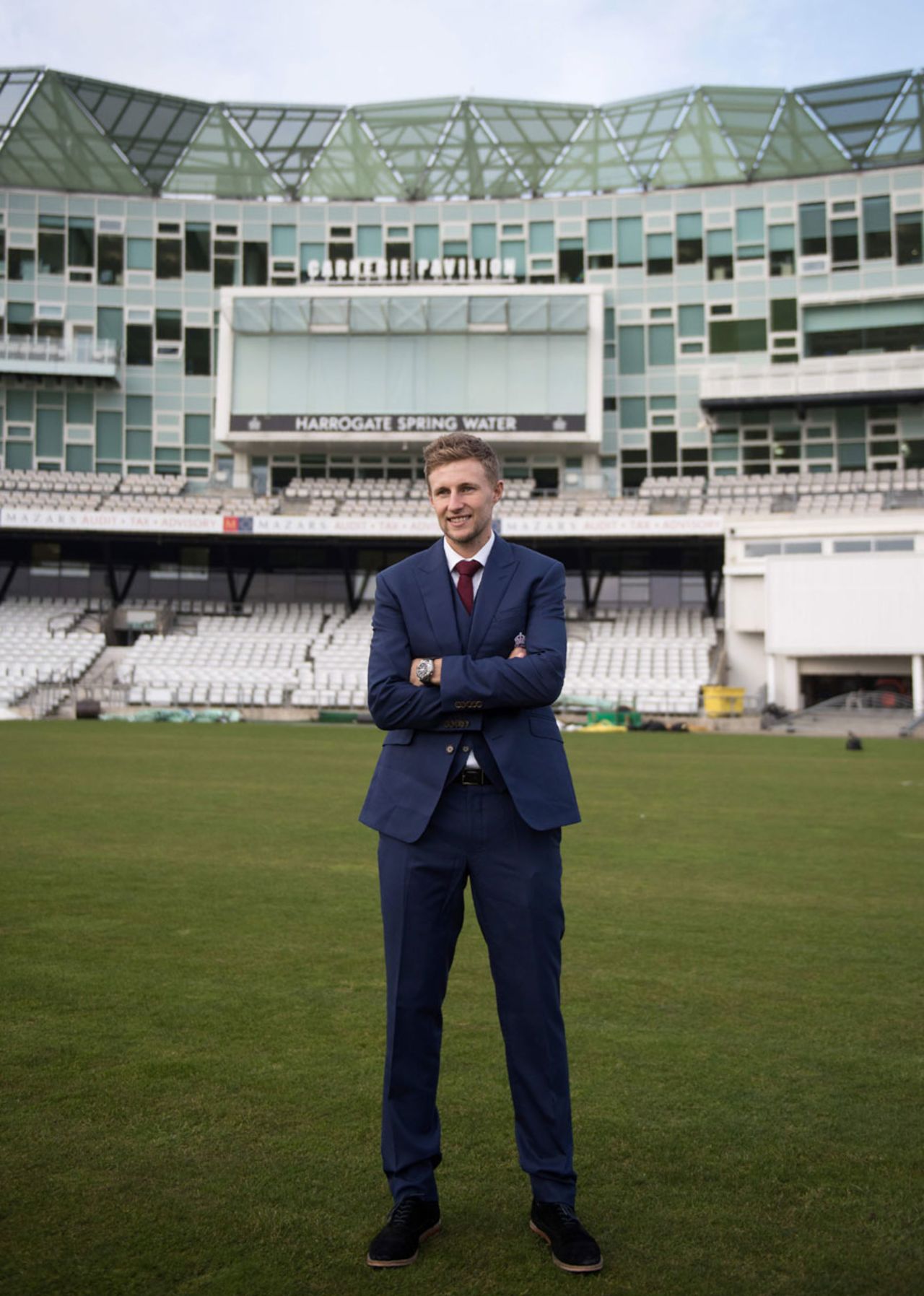 Joe Root was unveiled as Test captain at Headingley, Headingley, February 15, 2017