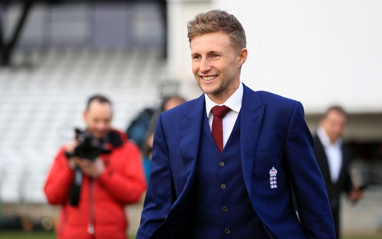 England's new Test captain Joe Root, Headingley, February 15, 2017