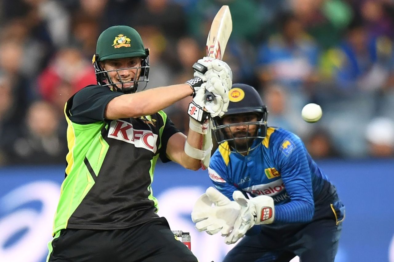 Michael Klinger scored 43 runs at the top, Australia v Sri Lanka, 2nd T20 International, Geelong, February 19, 2017