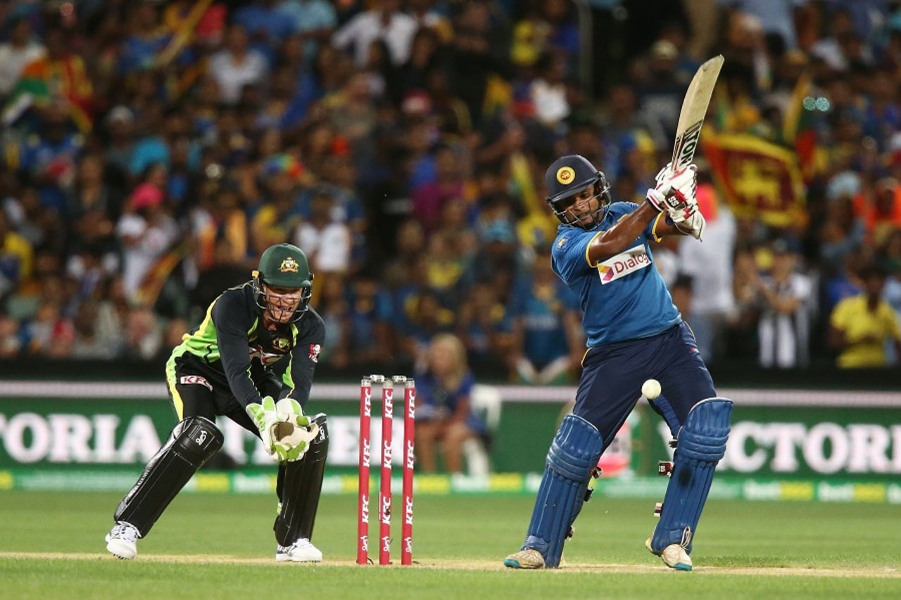 Dilshan Munaweera gave Sri Lanka a positive start, Australia v Sri Lanka, 3rd T20 International, Adelaide, February 22, 2017
