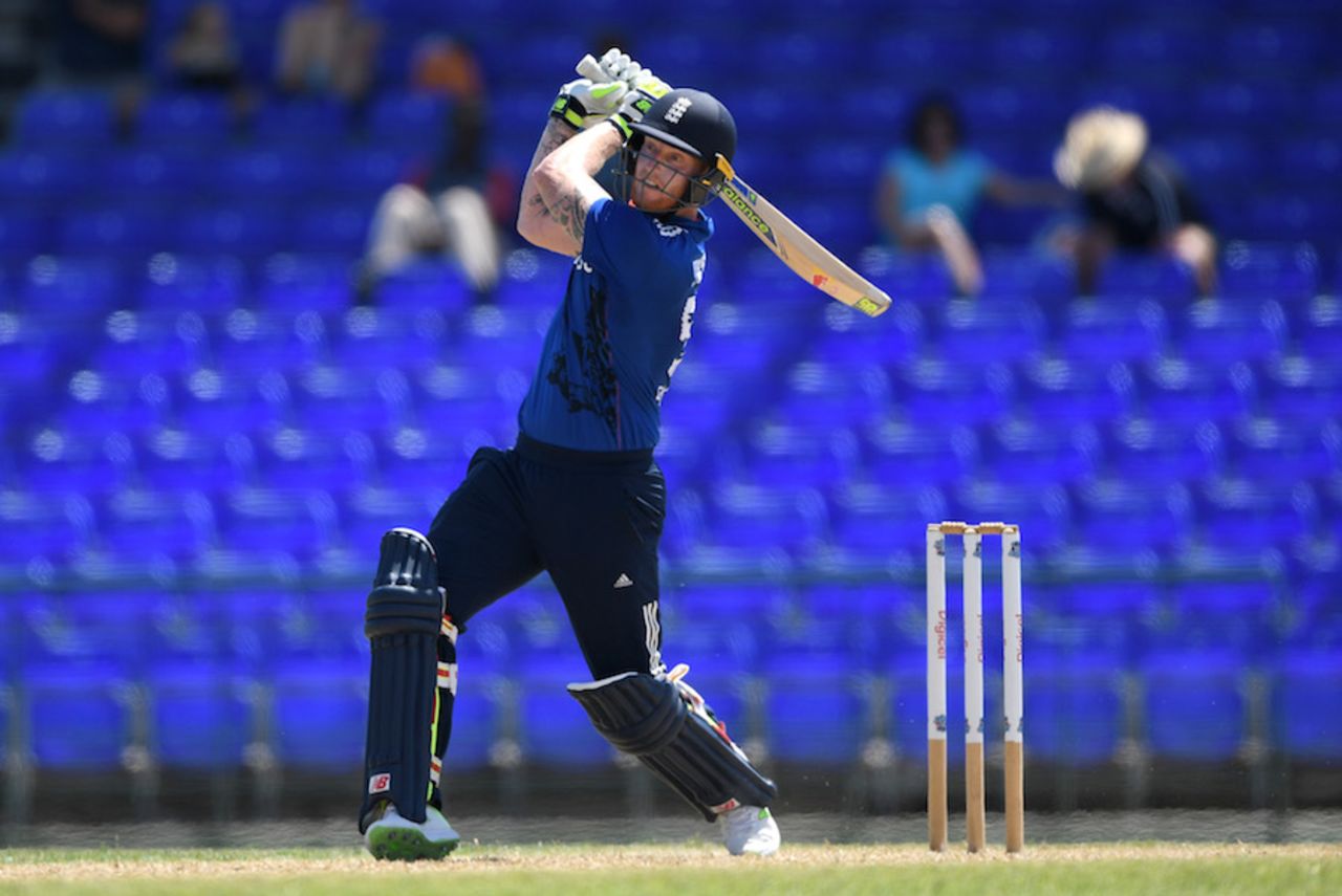 Ben Stokes found his groove as his innings went on, UWI Vice Chancellor's XI v England XI, Tour match, St Kitts, February 25, 2017