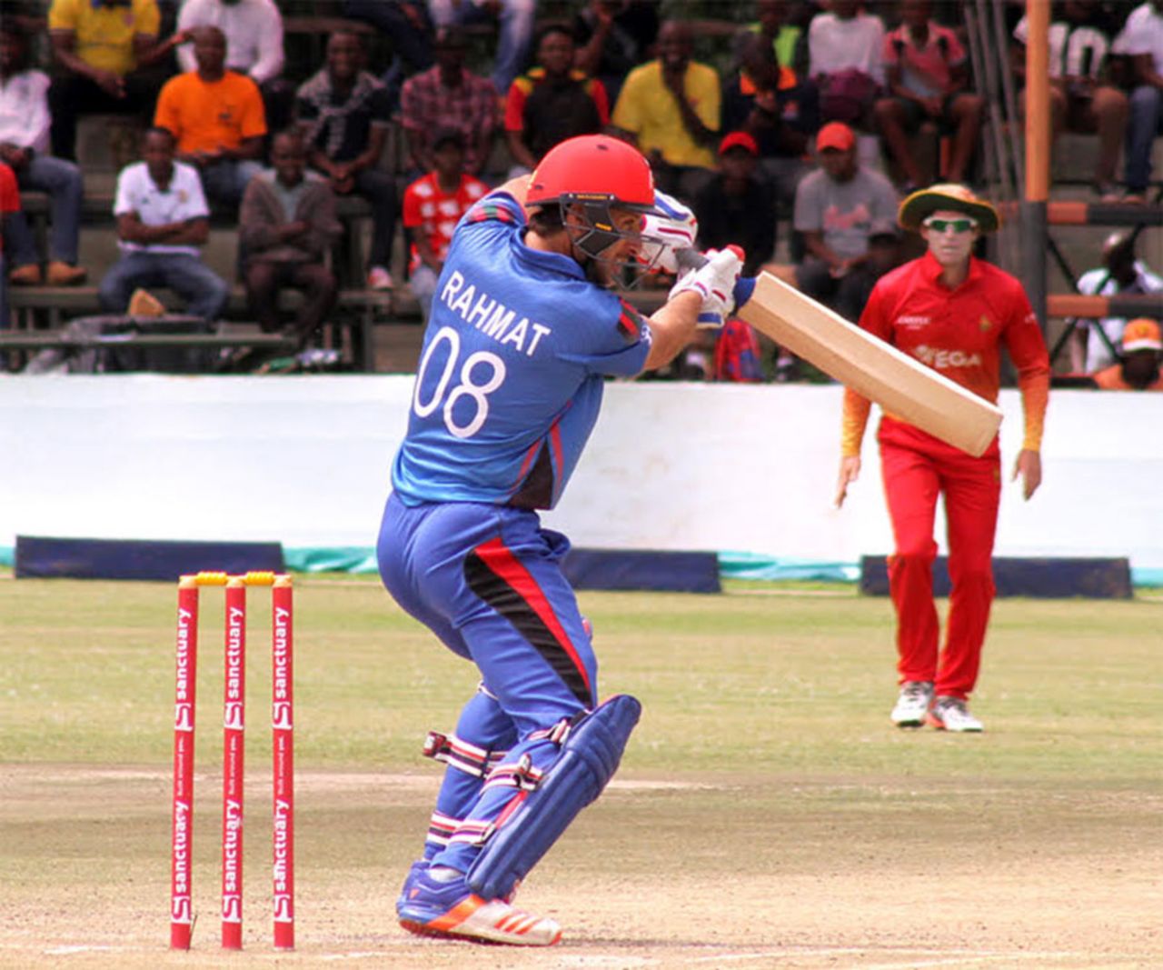 Rahmat Shah top scored with 50, Zimbabwe v Afghanistan, 5th ODI, Harare, February 26, 2017
