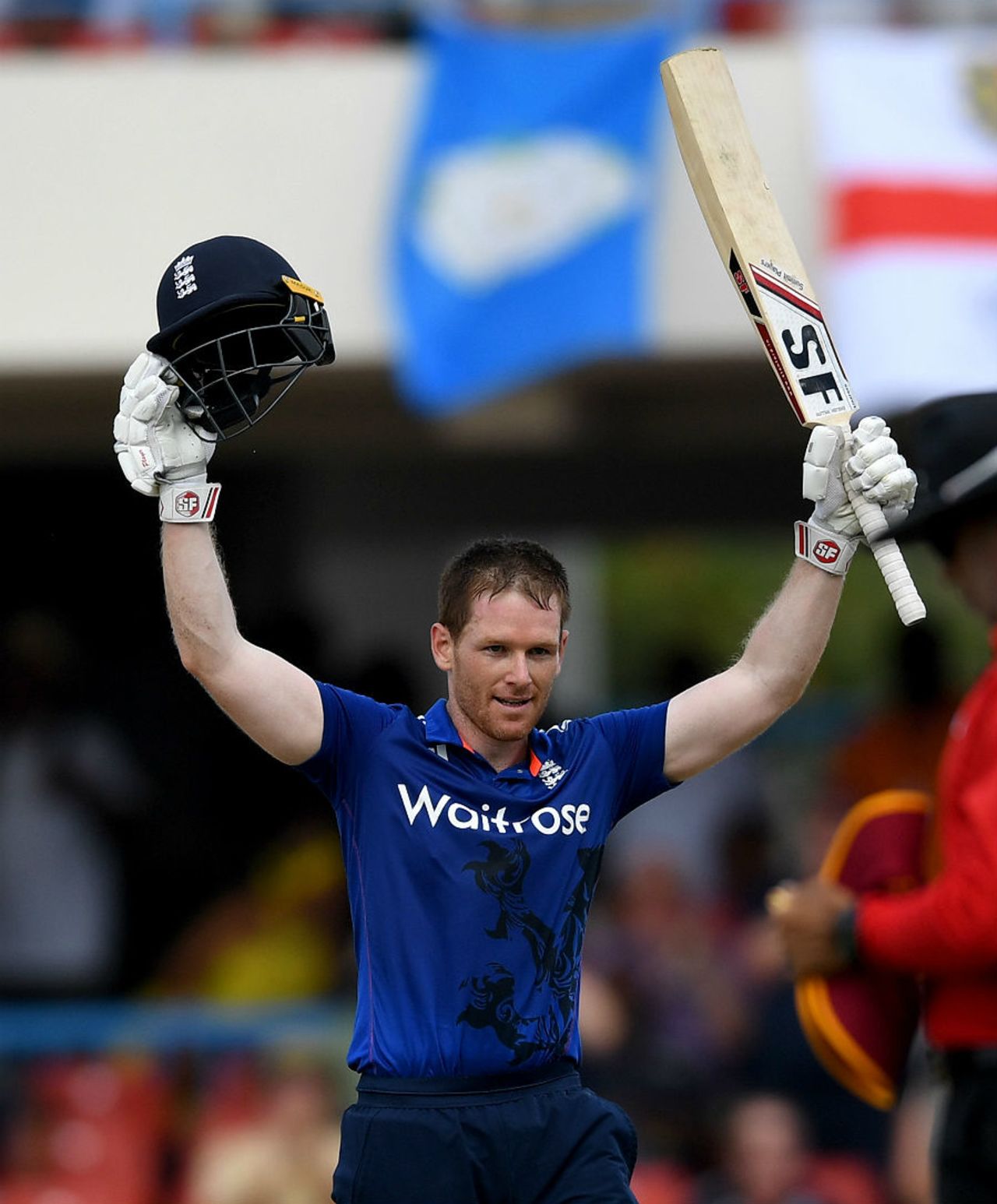 Eoin Morgan's century powered England to 296 for 6, West Indies v England, 1st ODI, Antigua, March 3, 2017