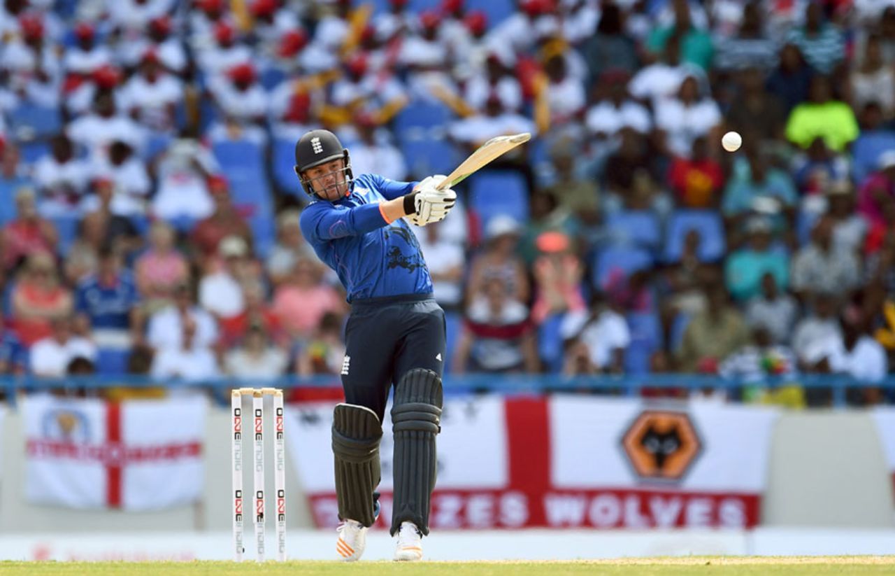 Jason Roy went quickly on the attack, West Indies v England, 2nd ODI, Antigua, March 5, 2017