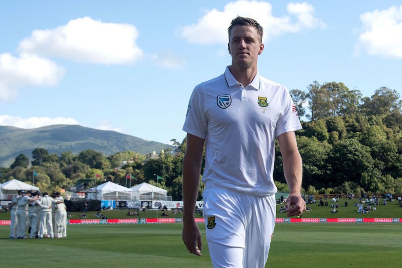 Morne Morkel returned to the Test XI after over a year, New Zealand v South Africa, 1st Test, Dunedin, 1st day, March 8, 2017