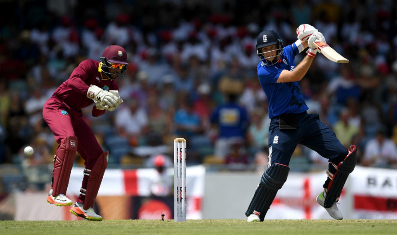 Joe Root continued a productive tour of the Caribbean, West Indies v England, 3rd ODI, Barbados, March 9, 2017