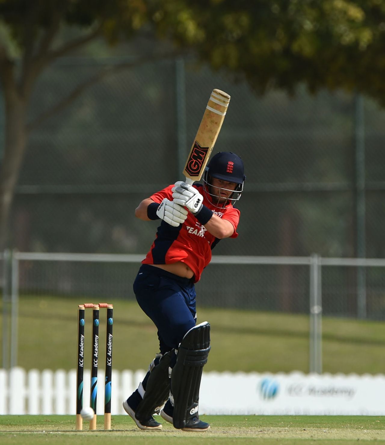 Ben Duckett whips to leg during his 137, North v Worcestershire, ECB North v South series warm-up, Dubai, March 15, 2017