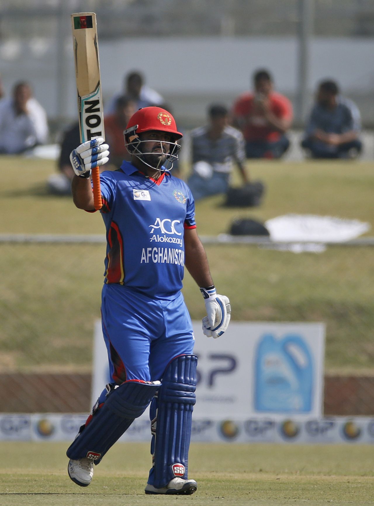 Mohammad Shahzad brought up his ninth ODI fifty, Afghanistan v Ireland, 2nd ODI, Greater Noida, March 17, 2017