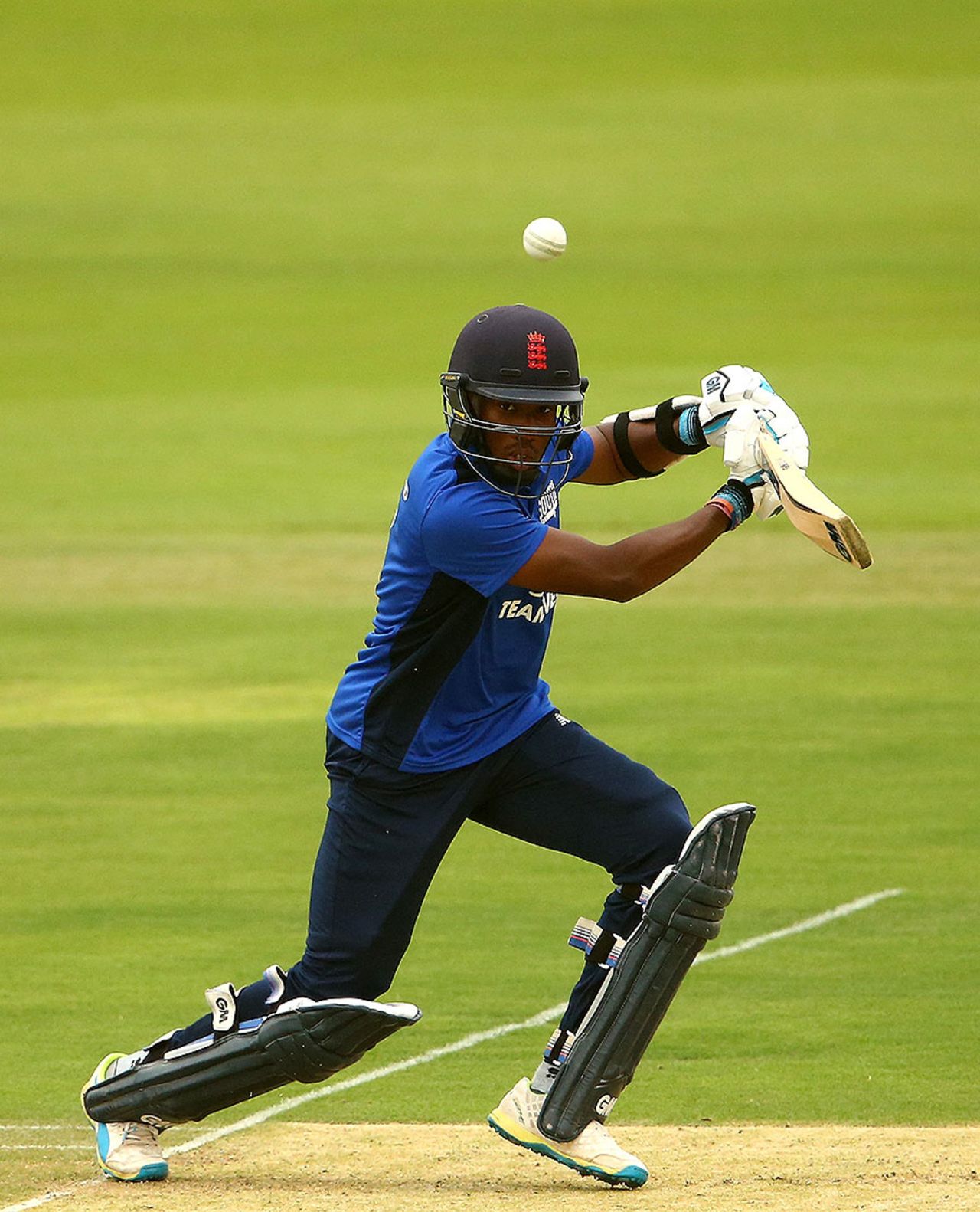 Daniel Bell-Drummond's 81 anchored South's innings, ECB North v South series, 3rd match, Dubai, March 21, 2017