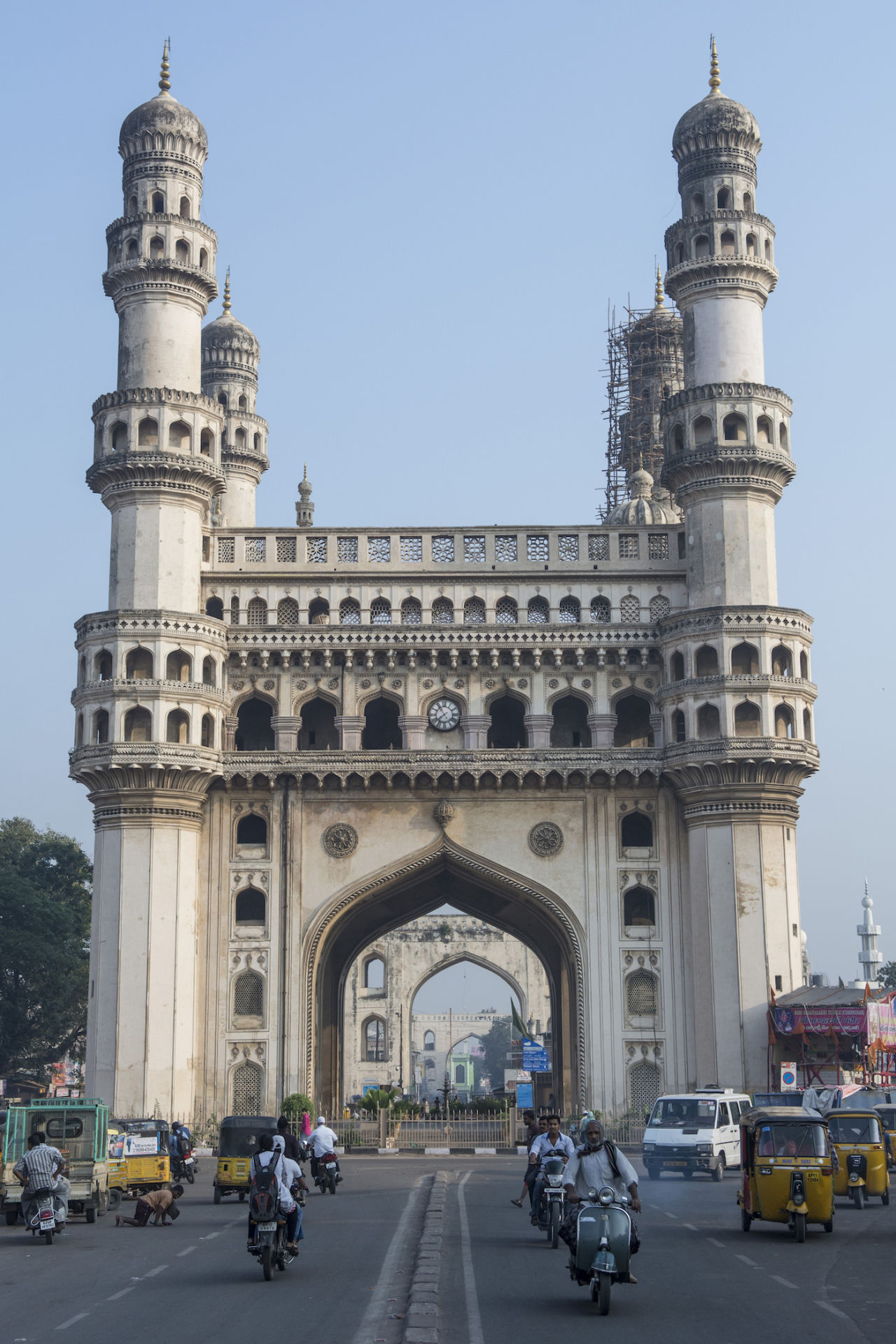 The Charminar on an unusually sedate morning