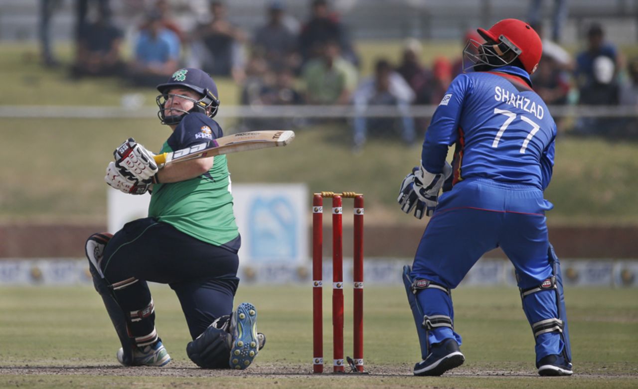 Paul Stirling made another fifty, Afghanistan v Ireland, 5th ODI, Greater Noida, March 24, 2017