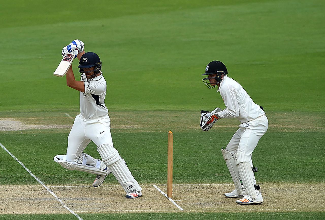 Dawid Malan top-scored for Middlesex with 56, MCC v Champion County, Abu Dhabi, 2nd day, March 27, 2017