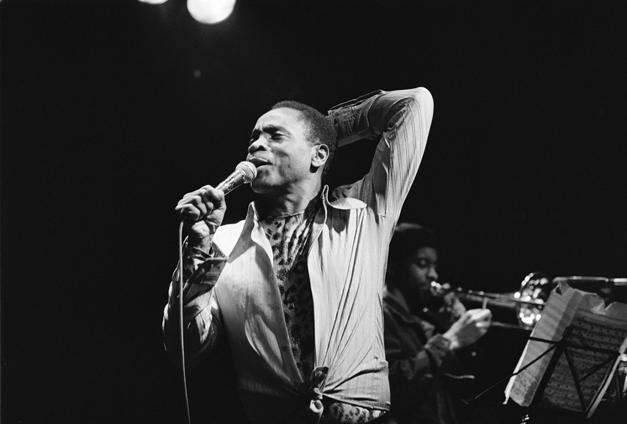 Calypsonian The Mighty Sparrow performs in Amsterdam, December 12, 1989