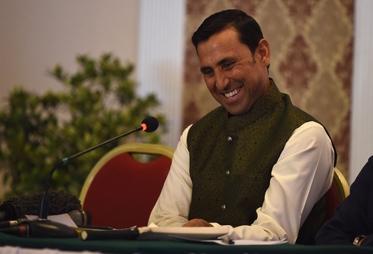 Younis Khan announced his plans to retire from cricket at a private event, Karachi, April 8, 2017