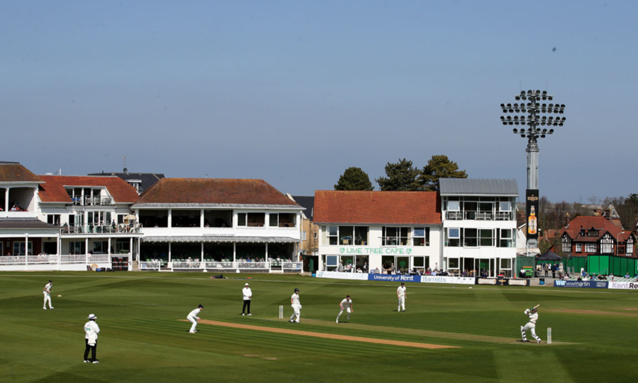 Canterbury in the sunshine, Kent v Gloucestershire, Specsavers Championship Division Two, April 7, 2017
