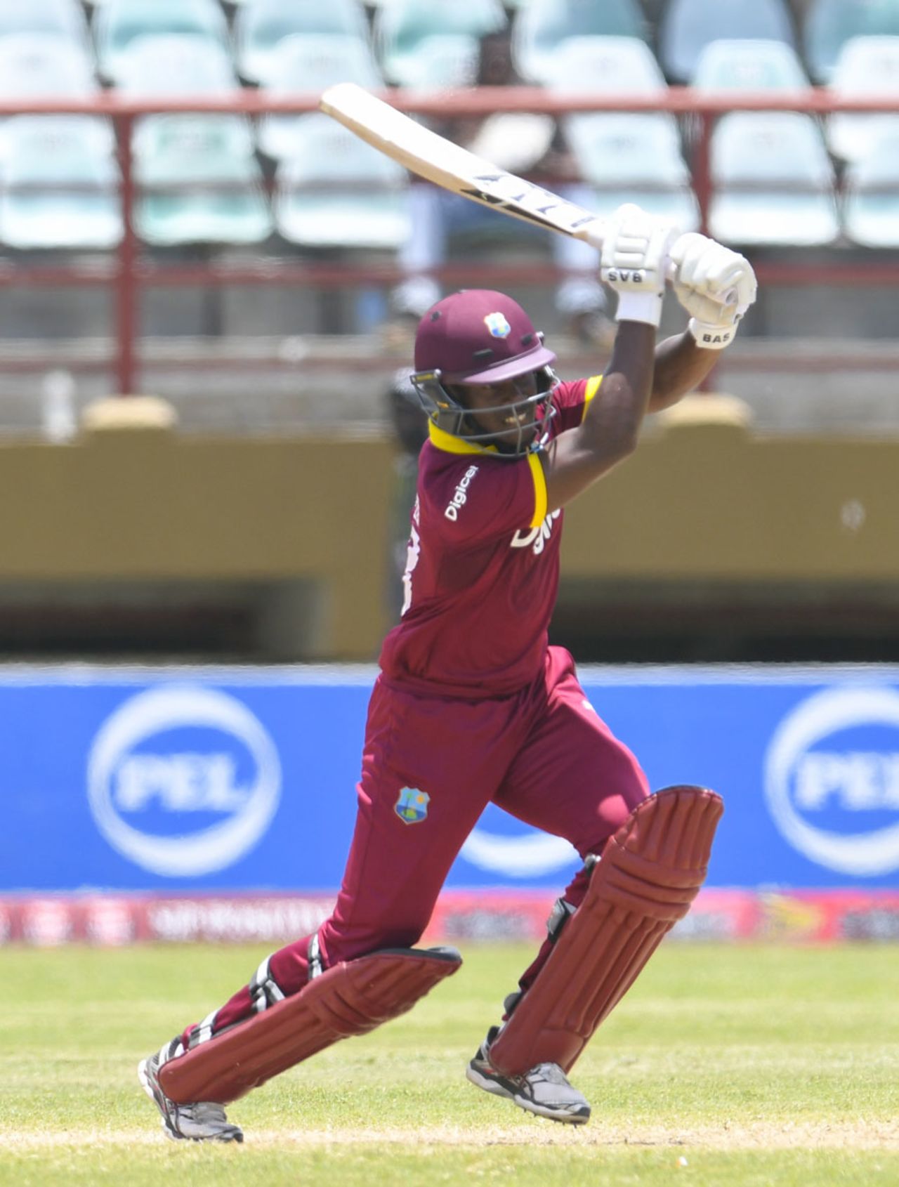 Jason Mohammed scored a 59-ball half-century, West Indies v Pakistan, 3rd ODI, Providence, April 11, 2017