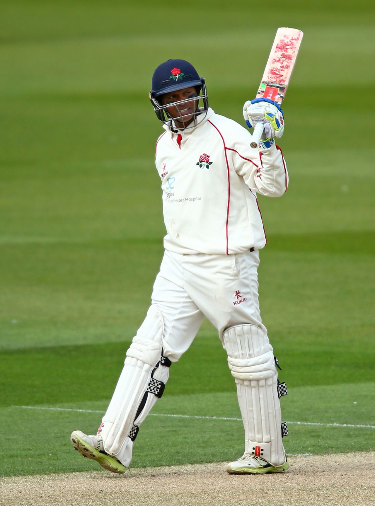 They keep on coming: Shivnarine Chanderpaul notched another century, Surrey v Lancashire, Specsavers Championship, Division One, The Oval, 2nd day, April 15, 2017