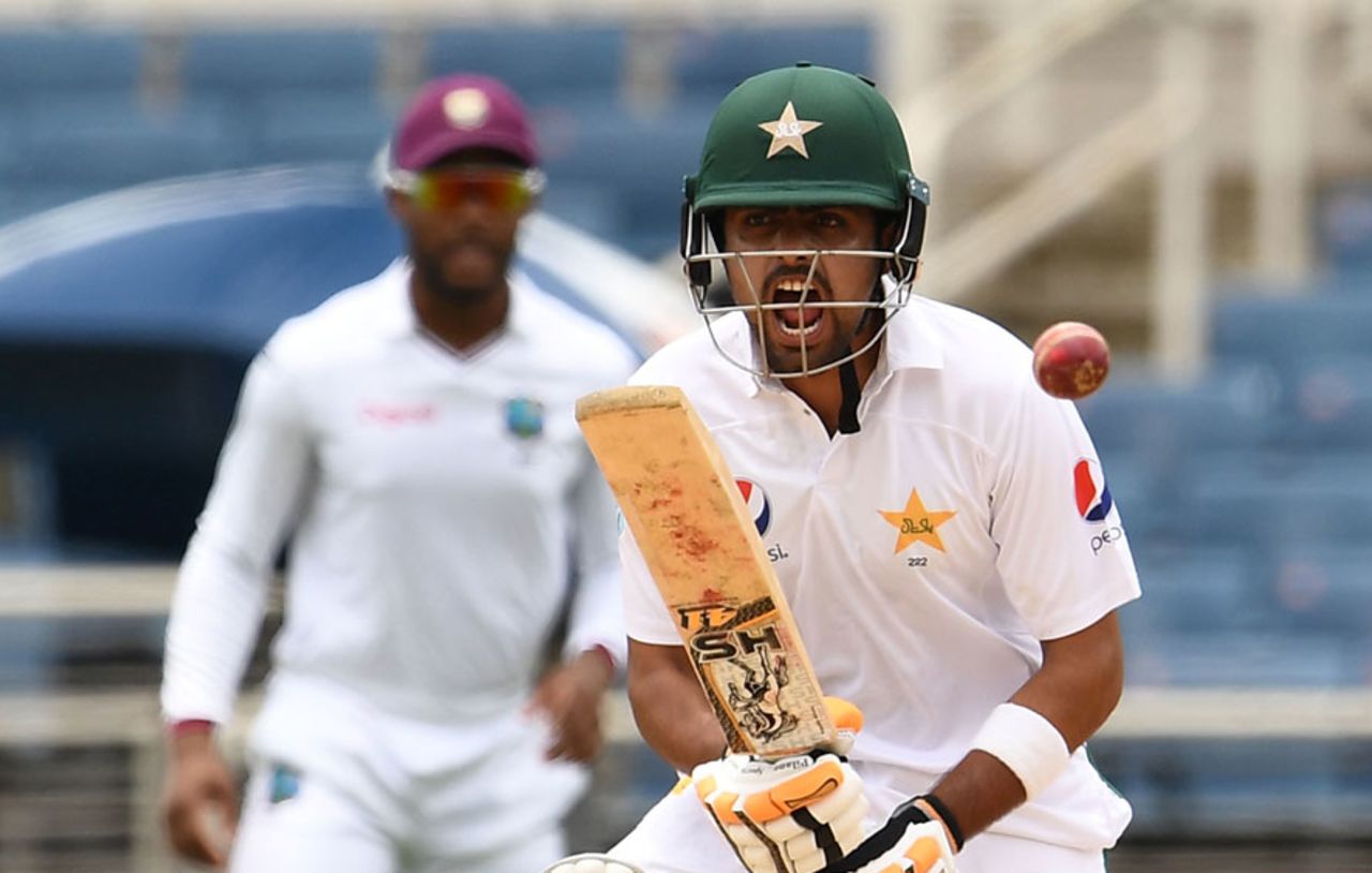 Babar Azam makes his intentions clear, West Indies v Pakistan, 1st Test, Jamaica, 3rd day, April 23, 2017