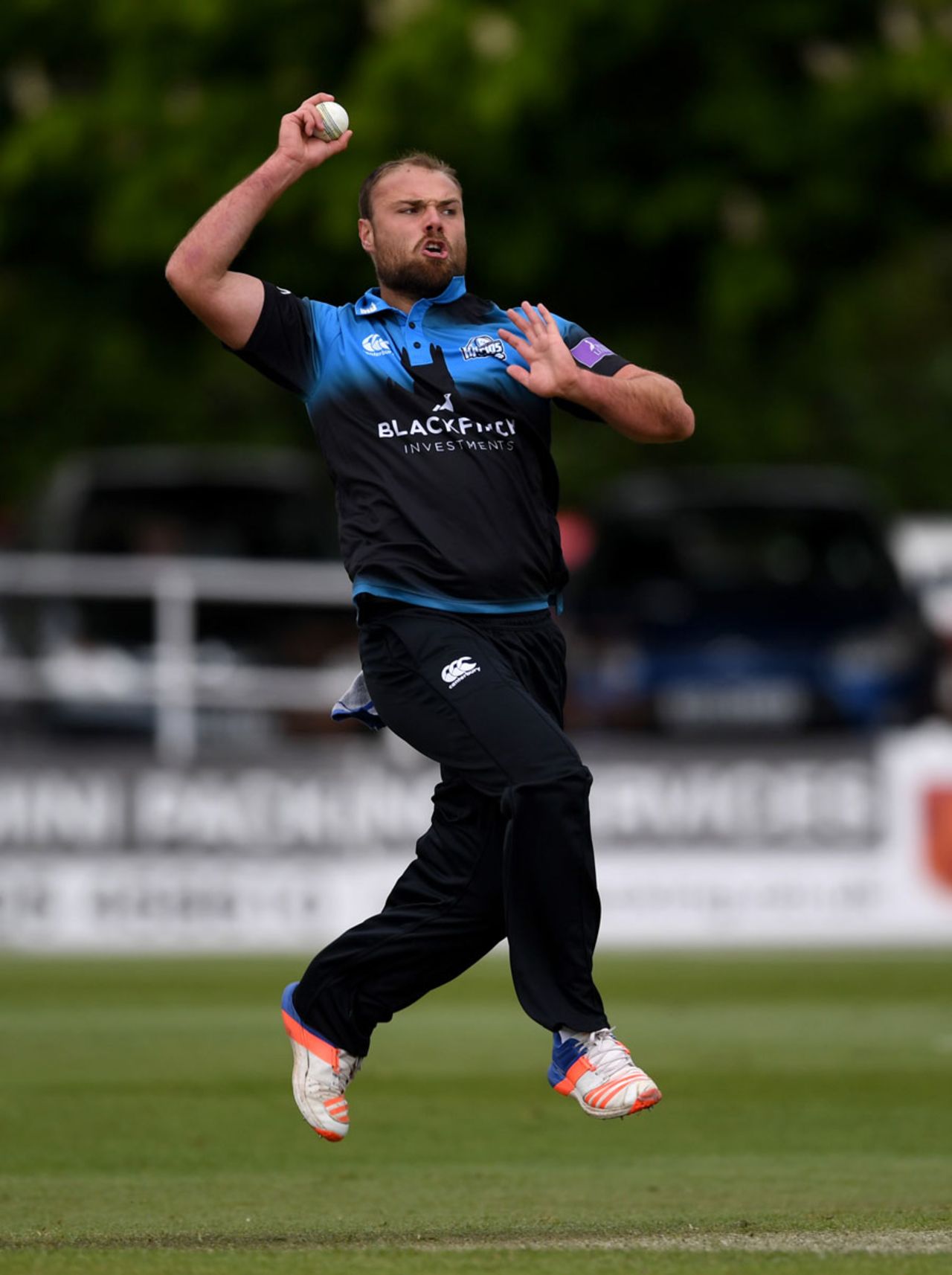 Joe Leach led the way with the ball, Worcestershire v Nottinghamshire, Royal London Cup, North Group, New Road, April 27, 2017