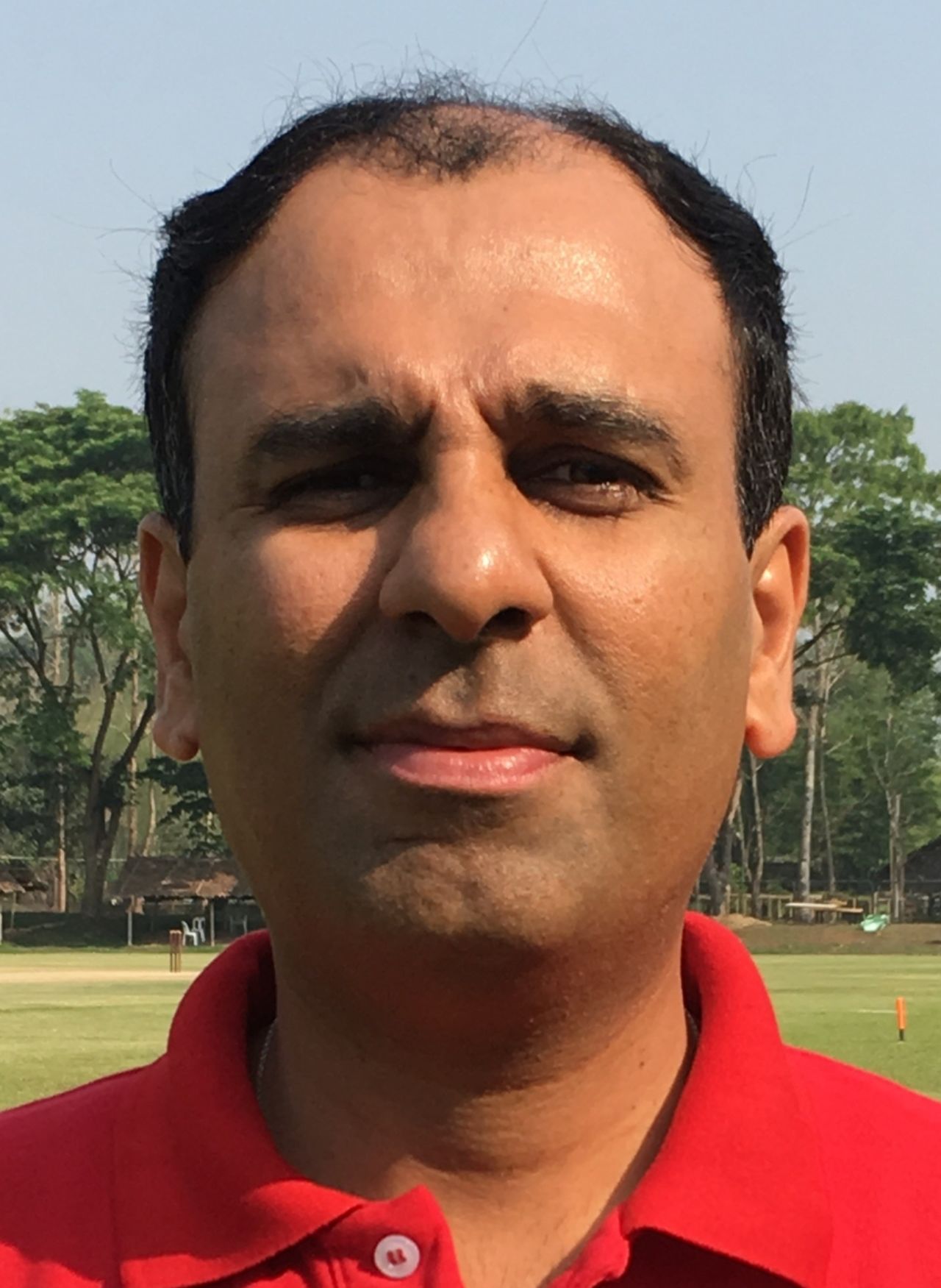 Rahul Asher umpire portrait