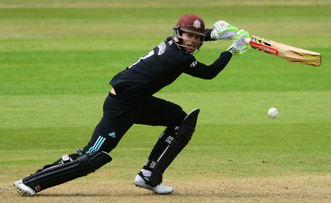Ben Foakes made a career-best 92, Somerset v Surrey, Royal London Cup, South Group, Taunton, April 28, 2017