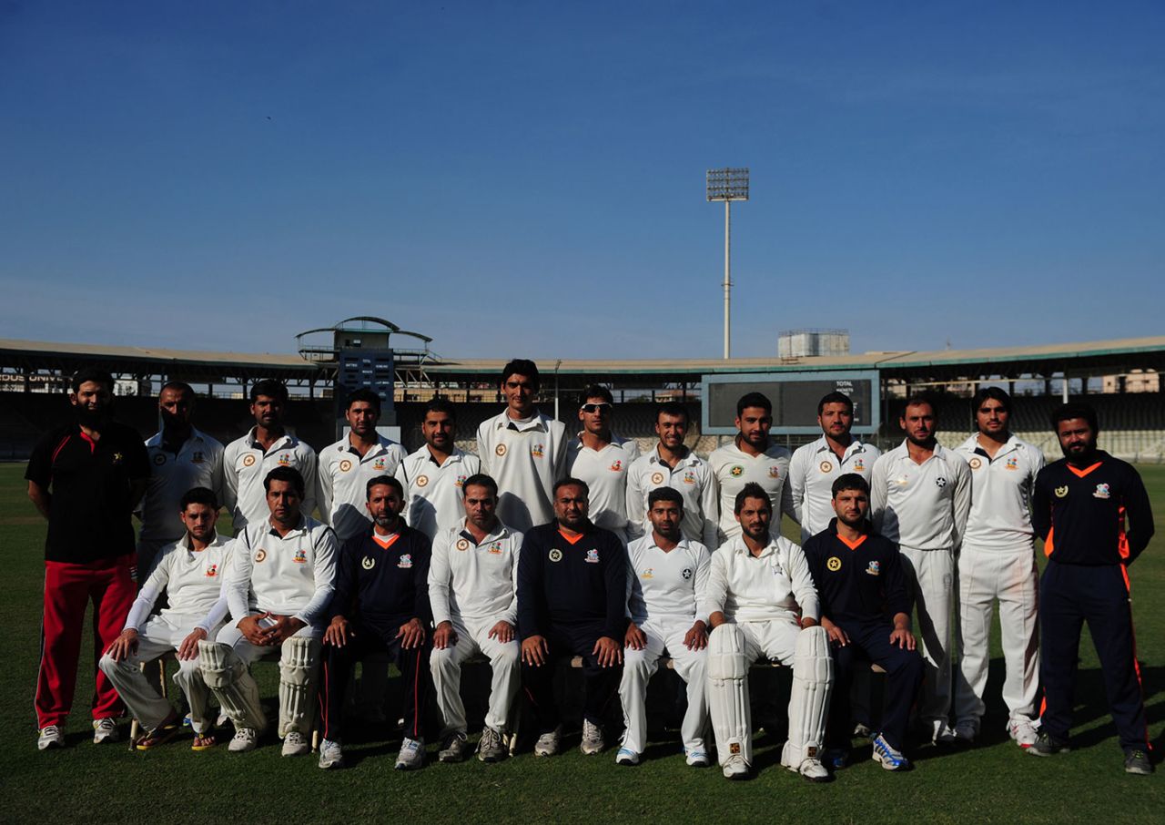 FATA players pose for a photo, December 9, 2015