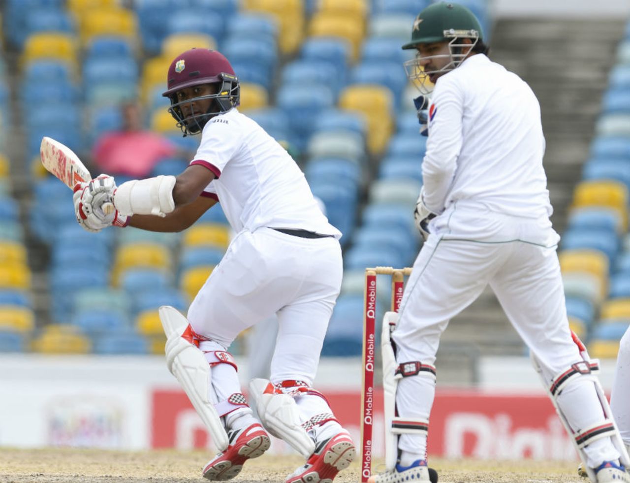 Kraigg Brathwaite helped the hosts wipe out the 81-run deficit, West Indies v Pakistan, 2nd Test, Bridgetown, 4th day, May 3, 2017