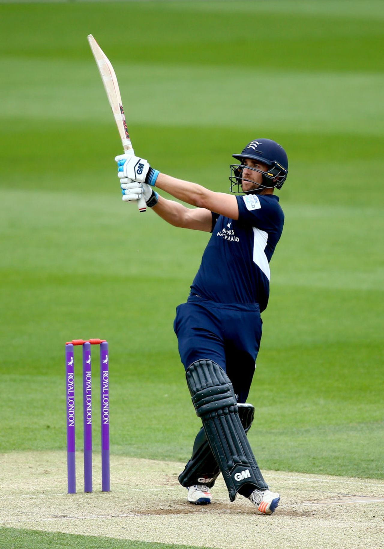 Dawid Malan hits out for Middlesex in the London derby, Surrey v Middlesex, Royal London Cup, South Group, Kia Oval, May 5, 2017