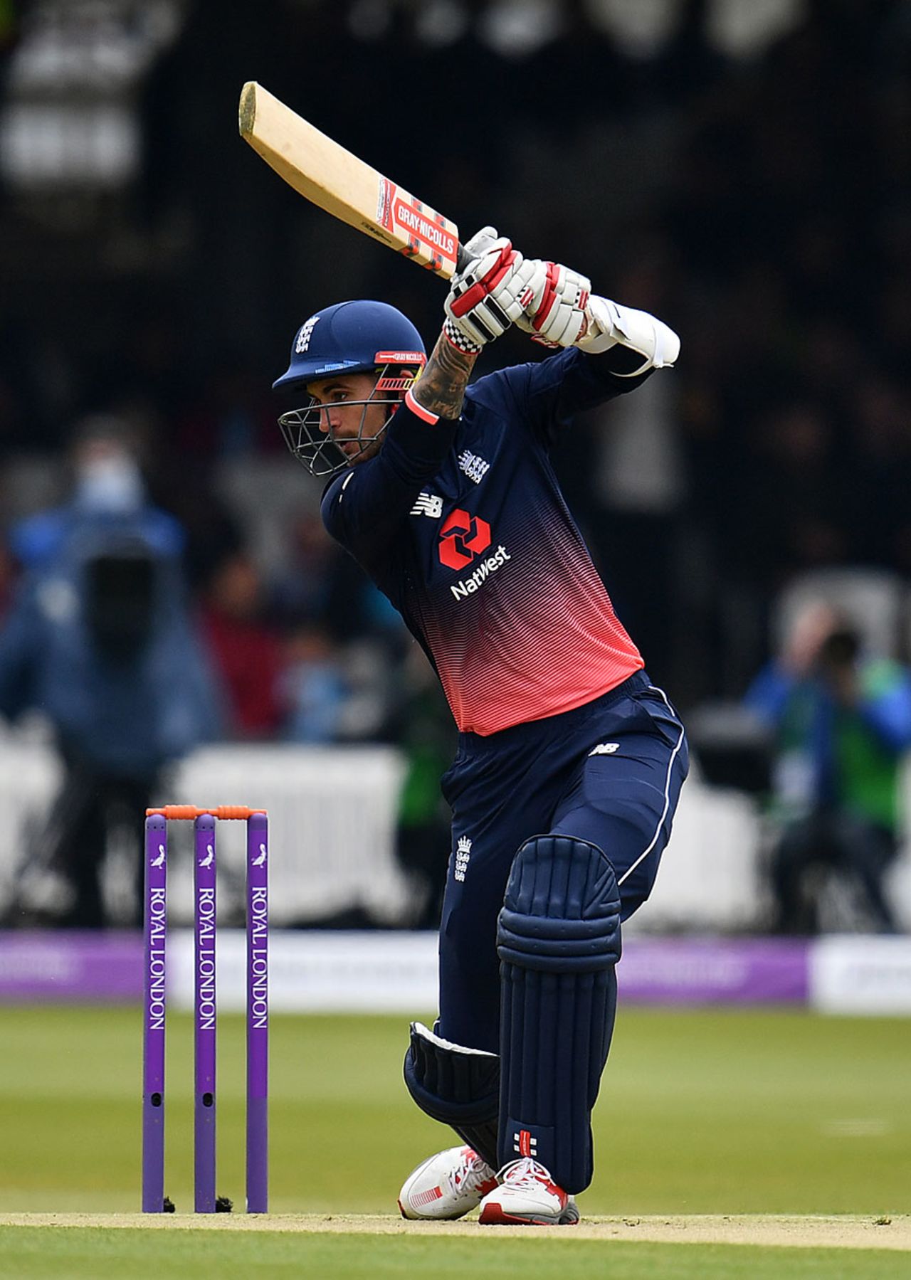 Alex Hales began in confident style, England v Ireland, 2nd ODI, Lord's, May 7, 2017