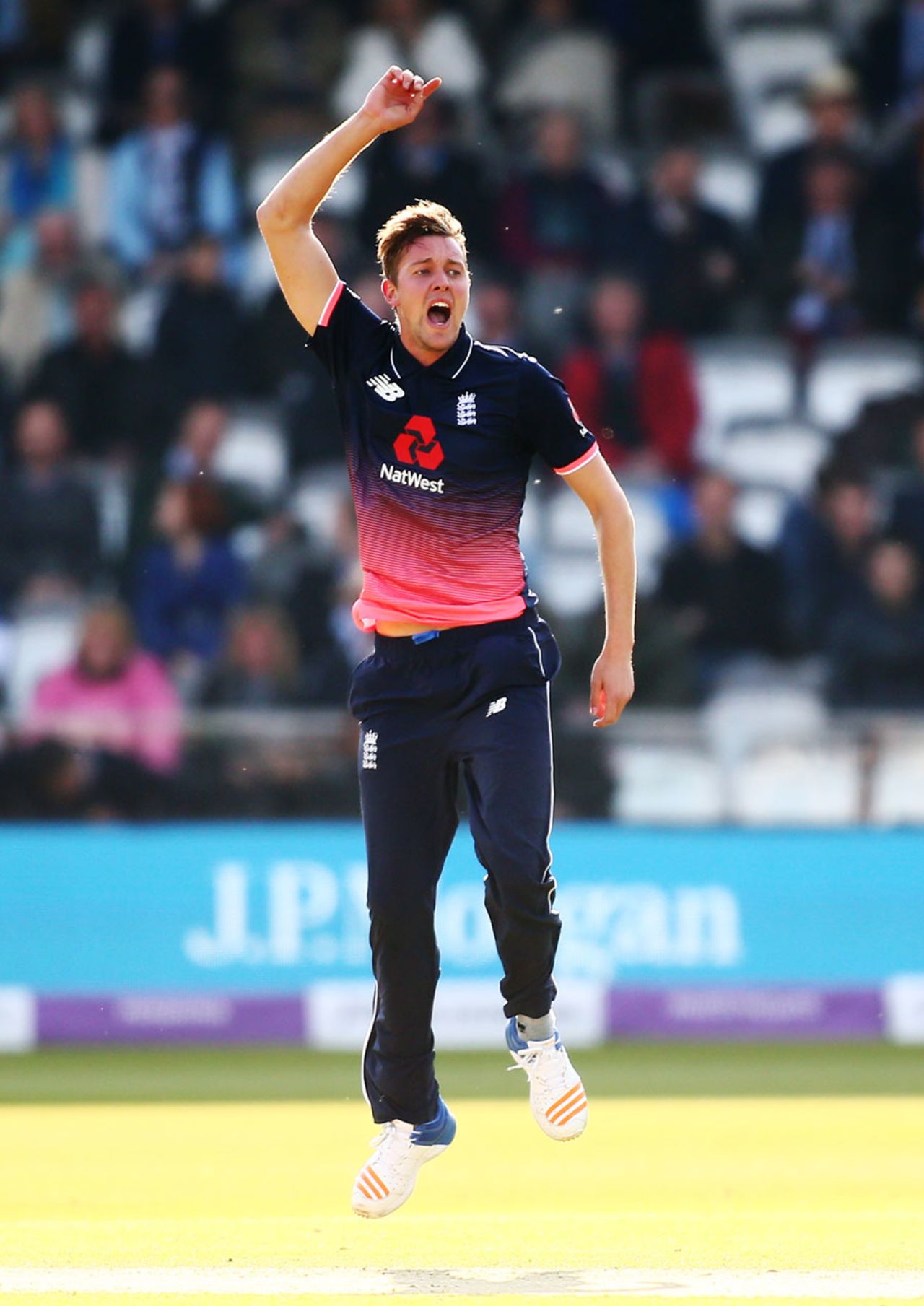 Jake Ball picked up the crucial wicket of Paul Stirling, England v Ireland, 2nd ODI, Lord's, May 7, 2017
