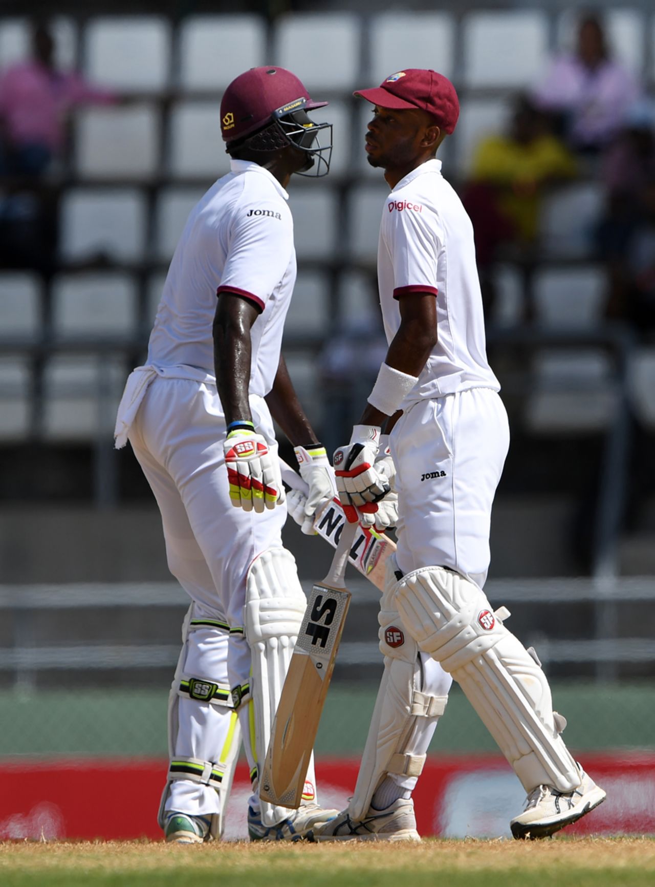 Jason Holder stuck around with Roston Chase for 18.4 overs, West Indies v Pakistan, 3rd Test, Dominica, 5th day, May 14, 2017