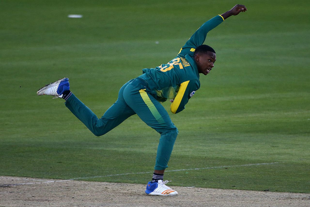 Kagiso Rabada took little time to make his mark at Hove, Sussex v South Africans, Tour match, Hove, May 19, 2017