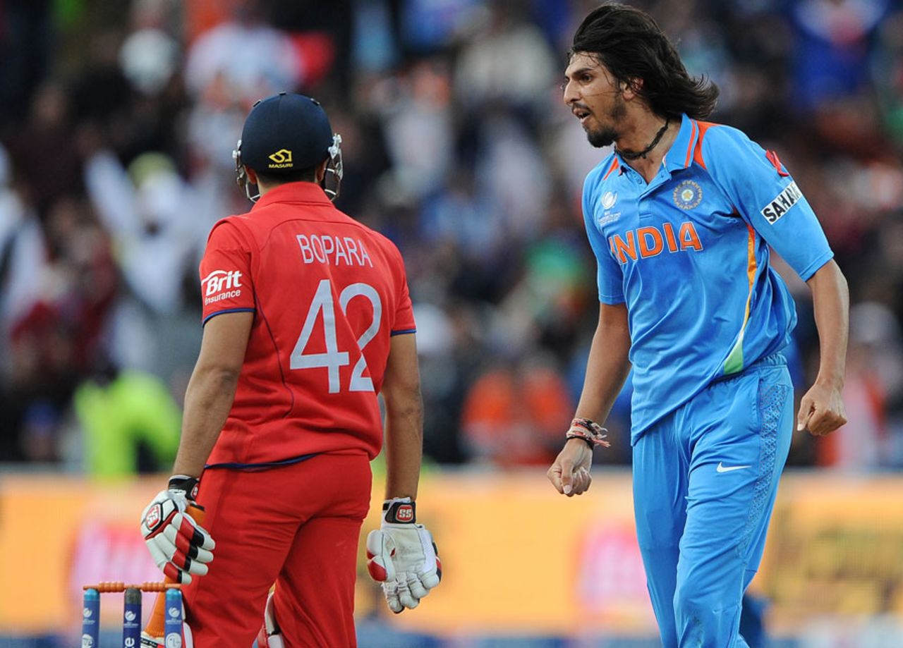Ishant Sharma two wickets in two balls turned the match, England v India, Champions Trophy, Edgbaston, June 23, 2013