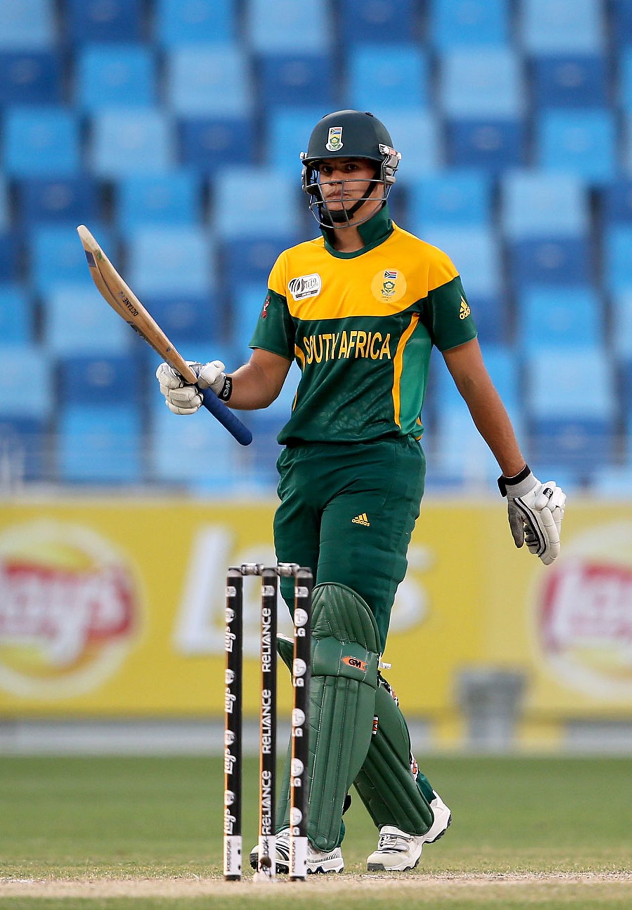 Aiden Markram led South Africa's batting, South Africa v Pakistan, U-19 World Cup, Dubai, March 1, 2014