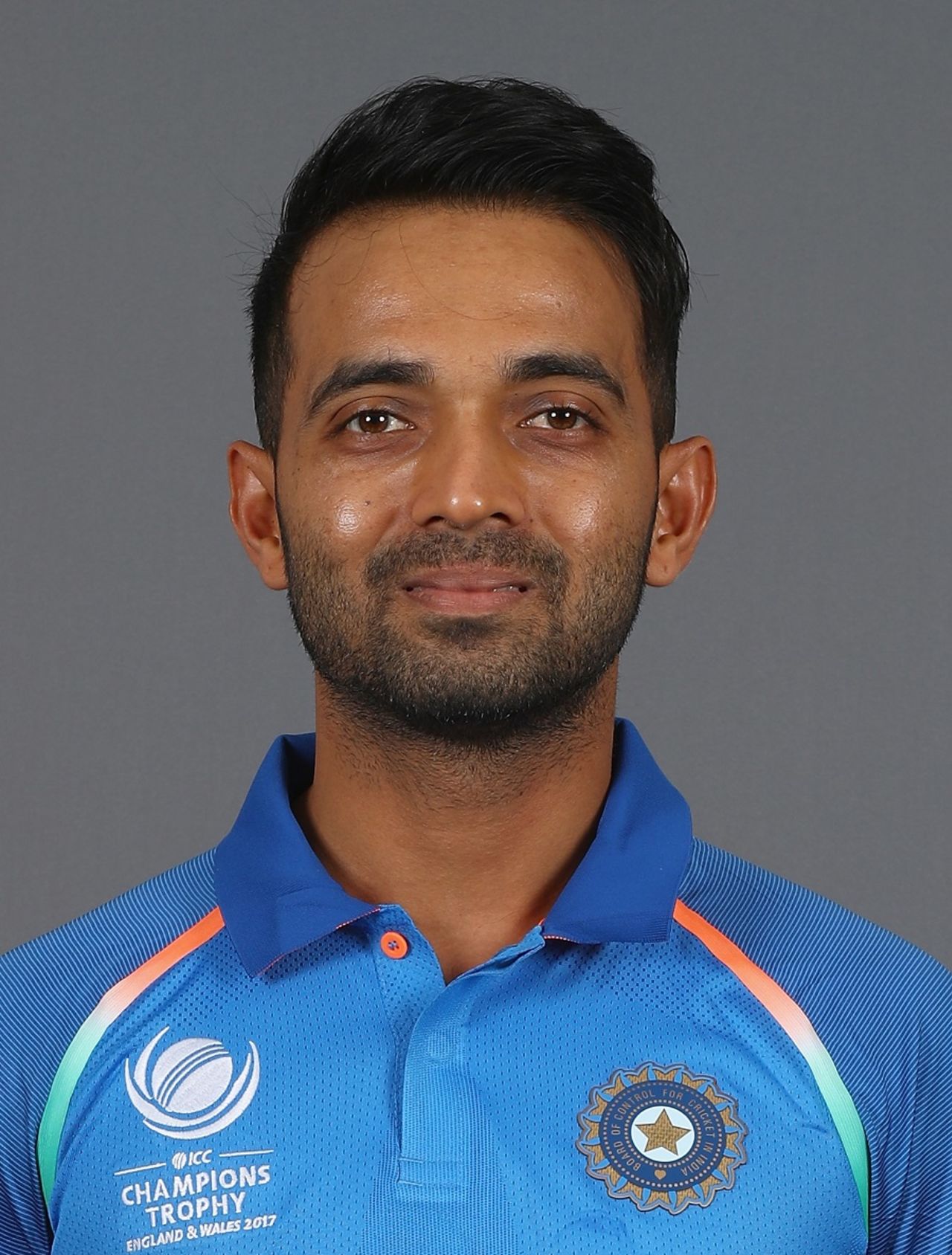 Ajinka Rahane portrait, Champions Trophy, May 2017