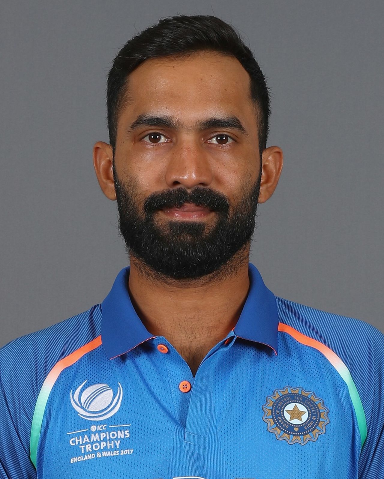 Dinesh Karthik portrait, Champions Trophy, May 2017