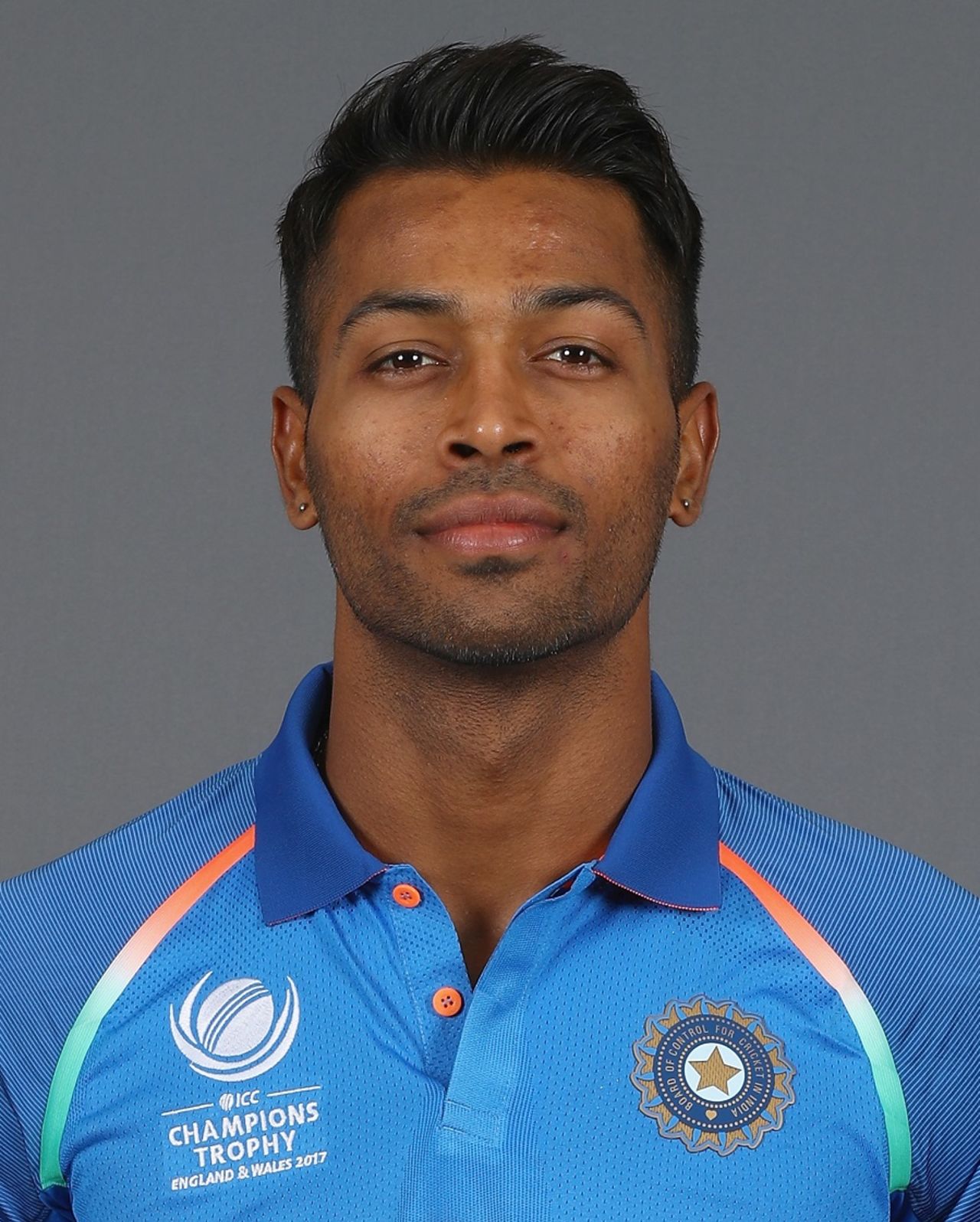 Hardik Pandya portrait, Champions Trophy, May 2017