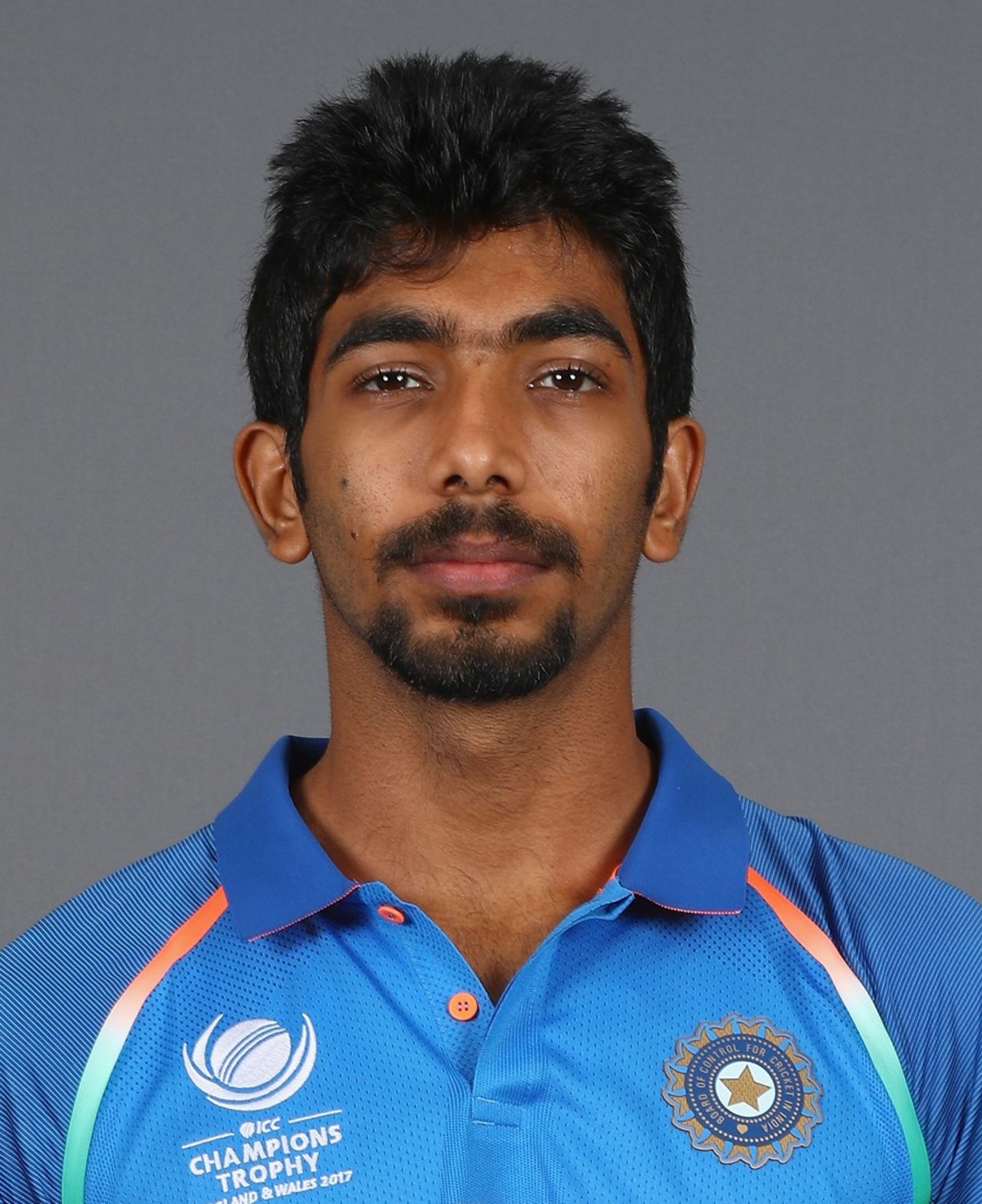 Jasprit Bumrah portrait, Champions Trophy, May 2017