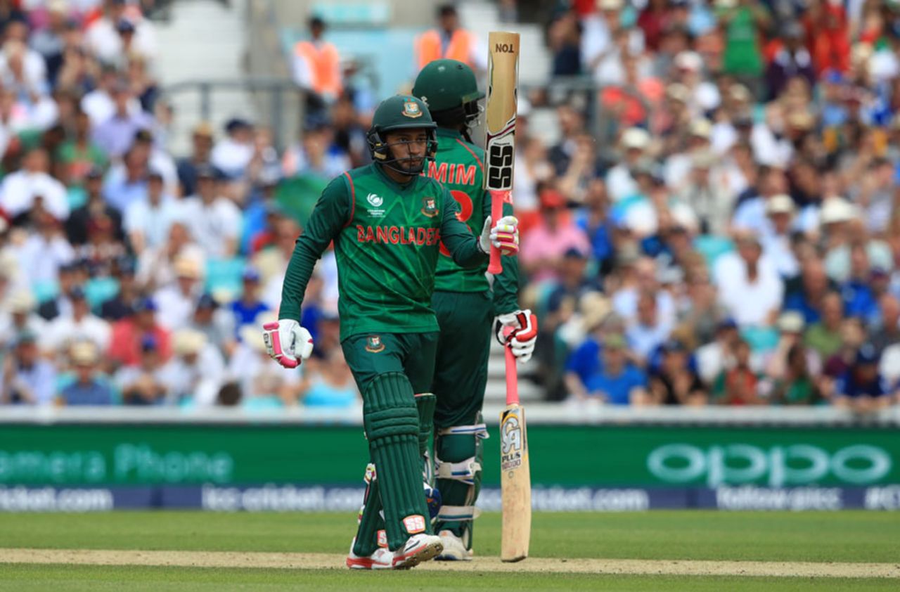 Mushfiqur Rahim notched a 48-ball fifty, England v Bangladesh, Champions Trophy, Group A, The Oval, June 1, 2017