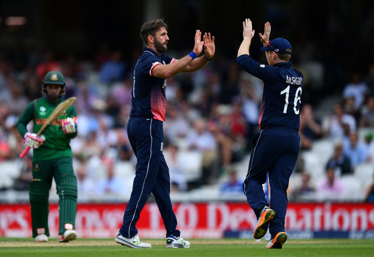 Liam Plunkett dismissed Tamim Iqbal for 128, England v Bangladesh, Champions Trophy, Group A, The Oval, June 1, 2017