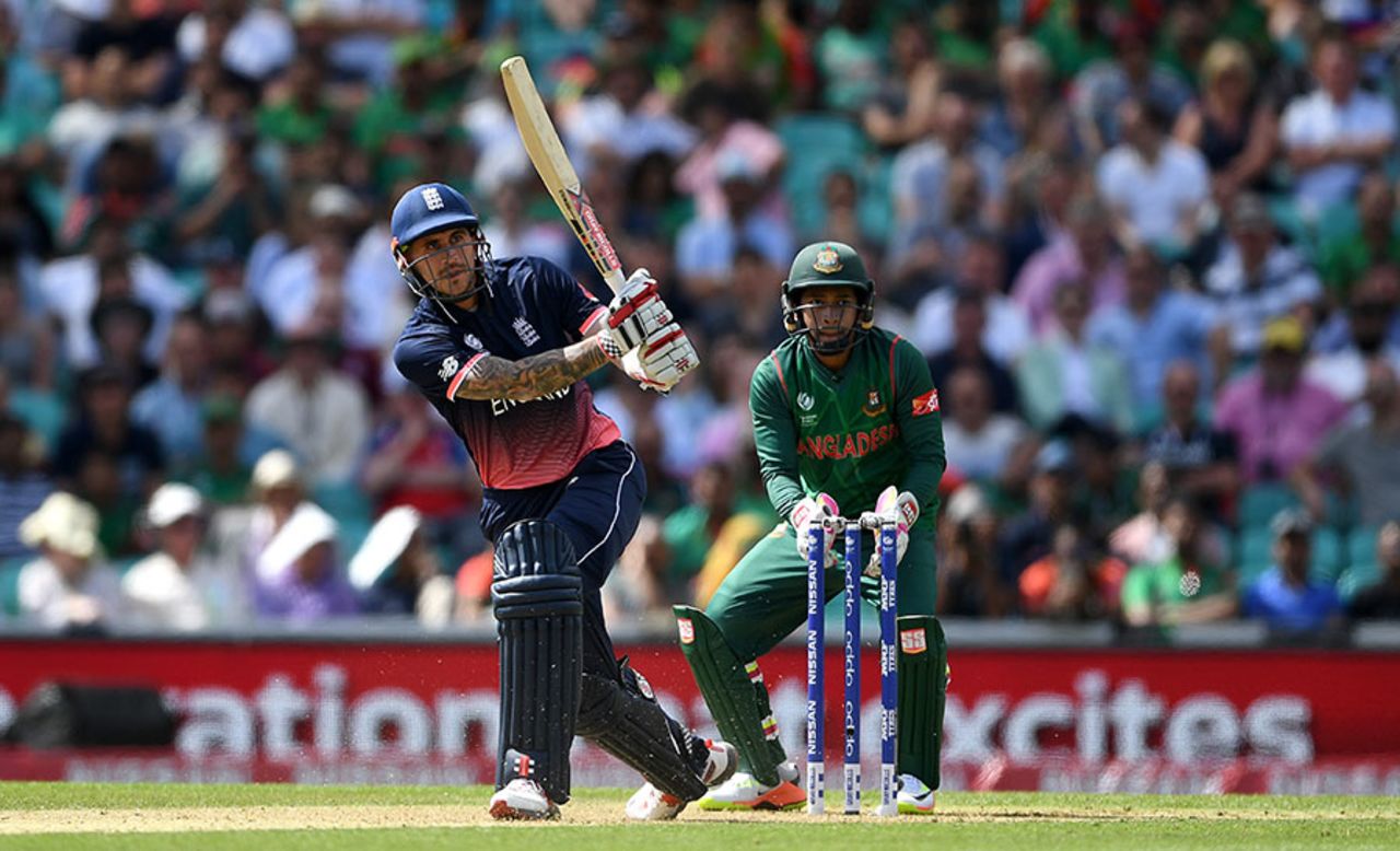 Alex Hales found his stride, England v Bangladesh, Champions Trophy, Group A, The Oval, June 1, 2017