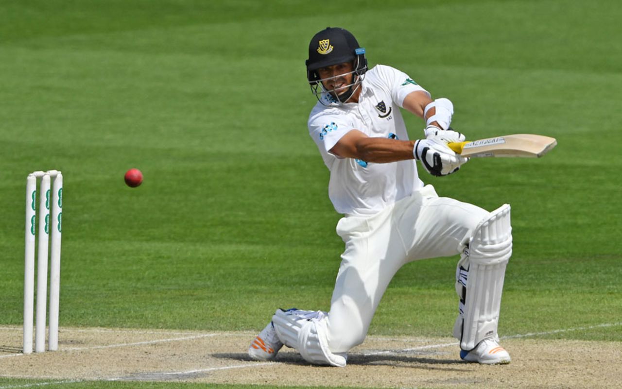 David Wiese added a rapid fifty down the order, Sussex v Worcestershire, County Championship, Division Two, Hove, 2nd day, June 3, 2017