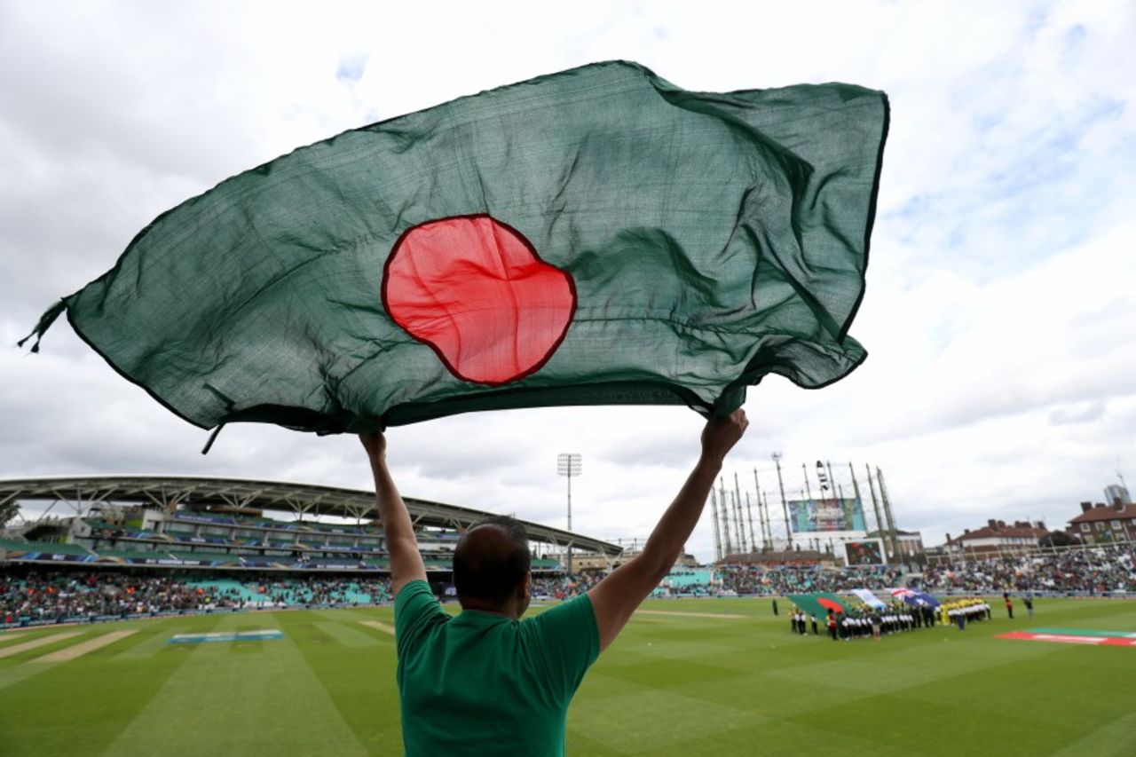 Bangladesh opted to bat in overcast conditions, Australia v Bangladesh, Champions Trophy 2017, The Oval, London, June 5, 2017